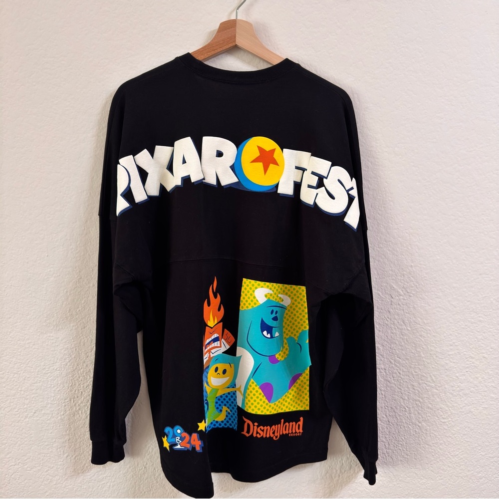 Disney Pixar Fest Men’s Spirit Jersey - Small Black